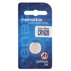 Батарейка літієва Renata CR1620 1шт BLISTER CARD