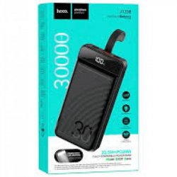 УМБ Hoco J123B Element 30000mAh 20W PD/QC 3.0 Black