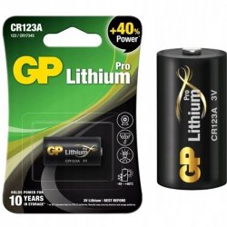 Батарейка GP CR123A BLI 1 Lithium