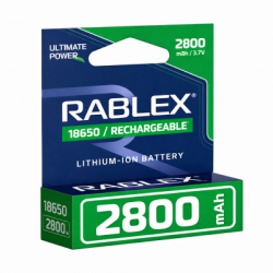 Акумулятор RABLEX 18650 3,7V 2800mAh