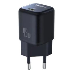 Мережевий зарядний пристрій Baseus PicoGo GaN Fast Charger 1C 45W EU Cosmic Black