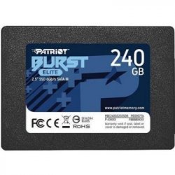 Накопичувач SSD Patriot Burst Elite 240GB 2.5" 7mm SATAIII TLC 3D