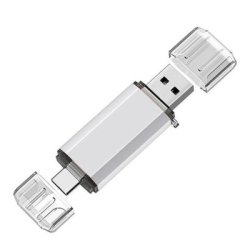 Накопичувач USB 4GB T&G Type-C срібло