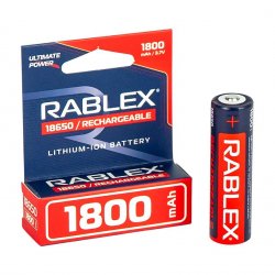 Батарейка аккумуляторная Rablex 18650 1800mAh 3.7v