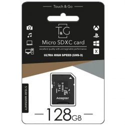 Карта пам'яти microSDXC 128GB class 10 T&G