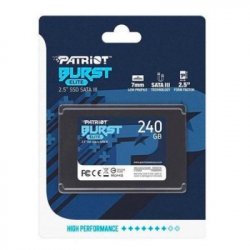 Накопичувач SSD Patriot Burst Elite 240GB 2.5" 7mm SATAIII TLC 3D