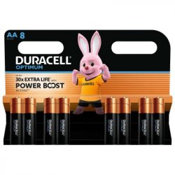 Батарейка Duracell Optimum AA/LR06 BL 8шт