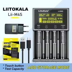 Зарядний пристрій для акумуляторів LiitoKala Lii-M4S