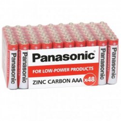 Батарейка Panasonic Zinc Carbon AAA BLI 48 шт