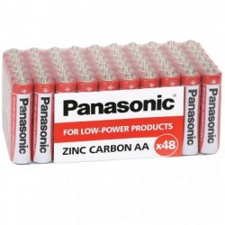 Батарейка Panasonic Zinc Carbon AA BLI 48 шт