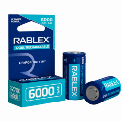 Аккумулятор Rablex 32700 LiFePO4 6000mAh Li-ION 3.2v