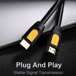 Кабель UGREEN HD101 HDMI Round Cable 1 m