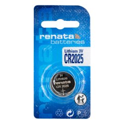Батарейка літієва Renata CR2025 1шт BLISTER CARD
