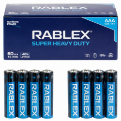 Батарейки Rablex Super Heavy Duty AAА / LR03 60 шт/уп