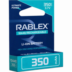 Акумулятор Rablex 10440 3.7V 350mAh