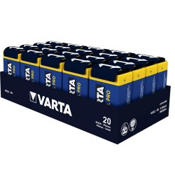 Лужна батарея Крона 9V Varta Alkaline Industrial Pro 6LR61 20 шт