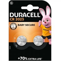 Батарейка Duracell CR 2025 Lithium 2шт