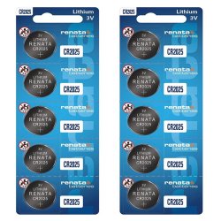 Батарейка літієва Renata CR2025 10 шт BLISTER CARD