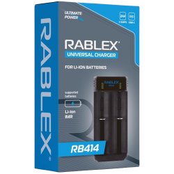 Зарядний пристрій Rablex RB-414 USB Type-C 2A для акумуляторів Li-Ion