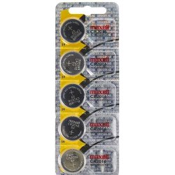 Батарейка Maxell CR-2016 bat(3B) Lithium 5шт