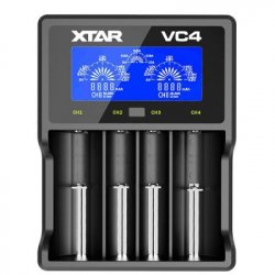 Розумний зарядний пристрій Xtar VC-4 LED 4 каналали