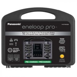 Зарядний пристрій Eneloop Pro з Eneloop Pro AA 2600 mah + AAA 980 mah