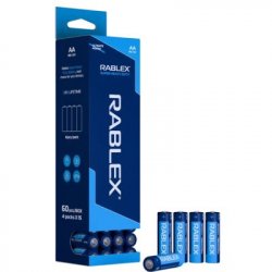 Батарейки Rablex Super Heavy Duty AА 60 шт/уп