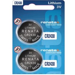 Батарейка літієва Renata CR2430 2 шт BLISTER CARD