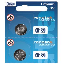 Батарейка літієва Renata CR1220 2 шт BLISTER CARD