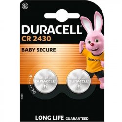 Батарейка Duracell CR2430 3В 2 шт