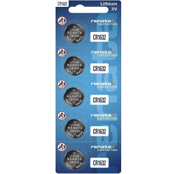 Батарейка літієва Renata CR1632 5 шт BLISTER CARD