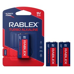 Батарейка Rablex Turbo Alkaline 9V 1шт