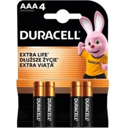 Батарейка Duracell LR06 MN1500 ААА 4 шт