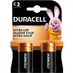 Лужні батарейки Duracell C (LR14) MN1400 2 шт
