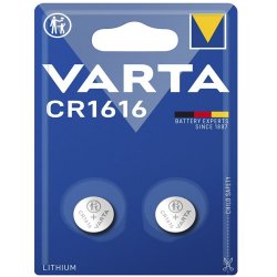 Батарейка Varta CR1616 3B Lithium 2шт