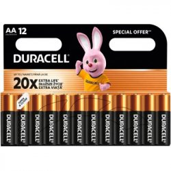 Лужні батарейки Duracell AA (LR06) MN1500 12 шт