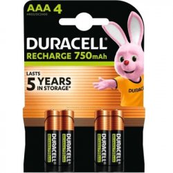 Акумулятор Duracell AAA 750mAh NiMh 4 шт