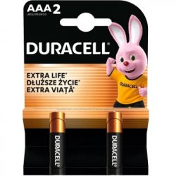 Батарейка Duracell MN2400 AAA/LR03 BL 2шт
