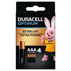 Батарейка Duracell Optimum AAA/LR03 BL 24шт
