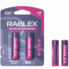 Батарейки акумулятор RABLEX AA (R6)  800mAh 2 шт