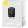 Мережевий зарядний пристрій Baseus GaN5 Fast Charger(mini) 1C 30W EU Black