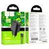 Мережевий зарядний пристрій HOCO CS23A Sunlight PD30W (Type-C to Type-C) Black