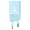 Мережевий зарядний пристрій Baseus GaN5 Fast Charger(mini) 1C 30W EU Blue