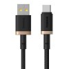 Кабель Baseus Dura Series Fast Charging Cable USB to Type-C 60W 1m Gold+Black