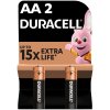 Батарейка Duracell AA LR06 MN1500 1x2 шт