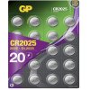 Батарейка GP Batteries CR 2025 3B Lithium 20 шт