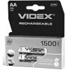 Батарейка акумулятор Videx AA 1500 mah 2 шт