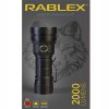Ручний ліхтар Rablex RB920, червоний світло, 1хT28, 1х21700 акумулятор, zoom, Type-C, 2000LM