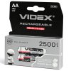 Батарейка акумулятор Videx AA 2500mah 2 шт