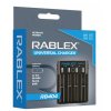Зарядний пристрій Rablex RB-404, 4 канала, Ni-Mh/Li-ion/Ni-CD/18650